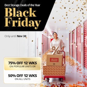 Access Storage - Stouffville Promotion