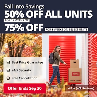 Access Storage - Stouffville Promotion