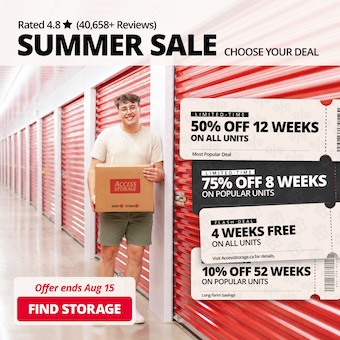 Access Storage - Stouffville Promotion