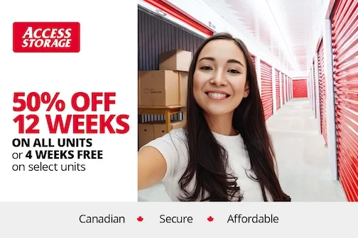 Access Storage - Stouffville Promotion