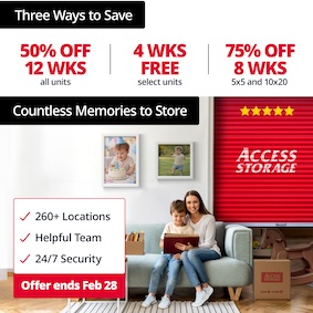 Access Storage - Stouffville Promotion